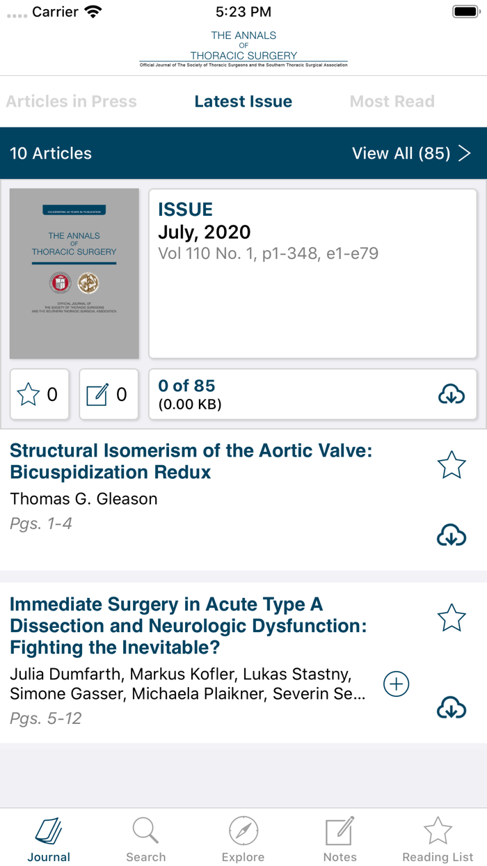 The Annals of Thoracic Surgery