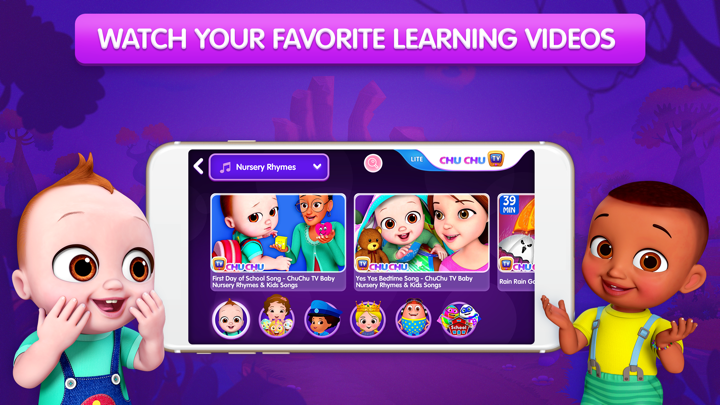 ChuChu TV Nursery Rhymes Lite screenshot 1