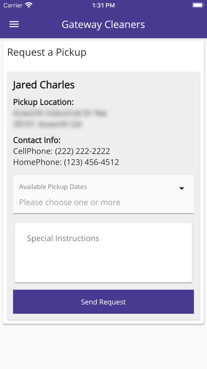 Fabricare Customer Gateway
