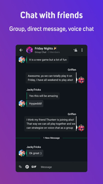 GamerLink - LFG & Voice Chat