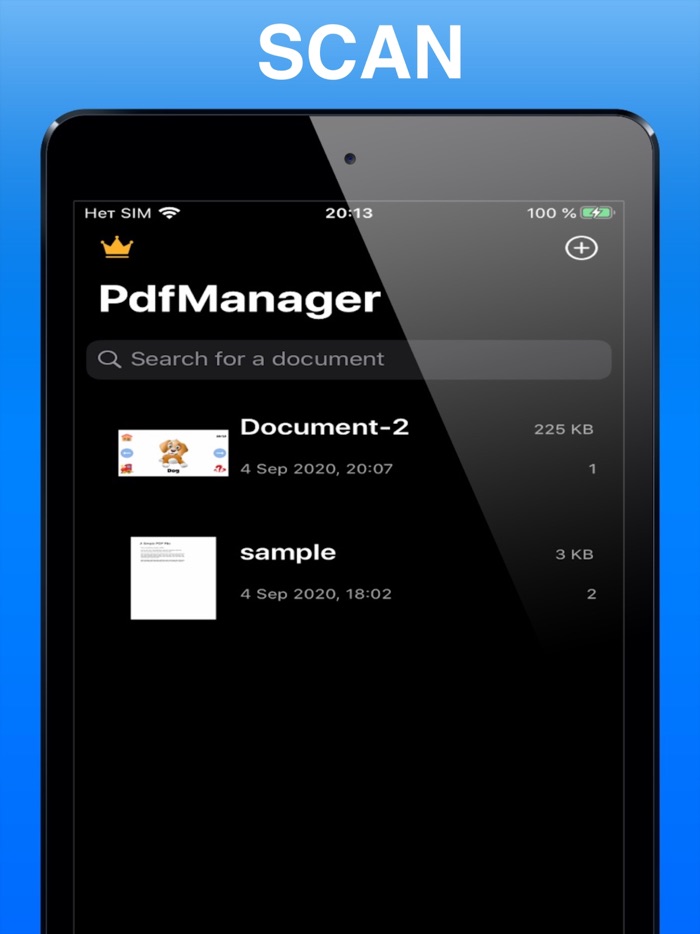 Scanner PDF Scan Document OCR