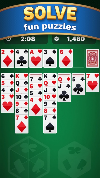 One Solitaire Cube