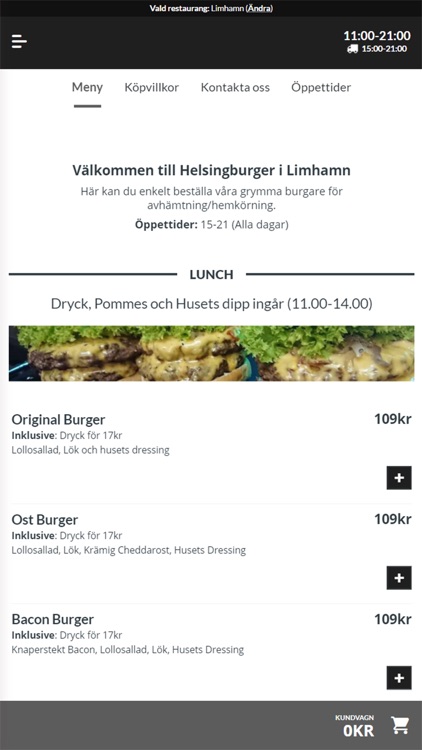 Helsingburger: Beställ online!