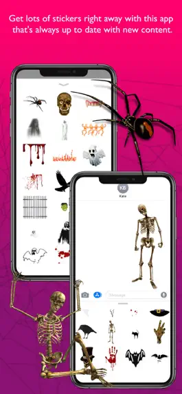 Game screenshot HorrorMoji Stickers hack