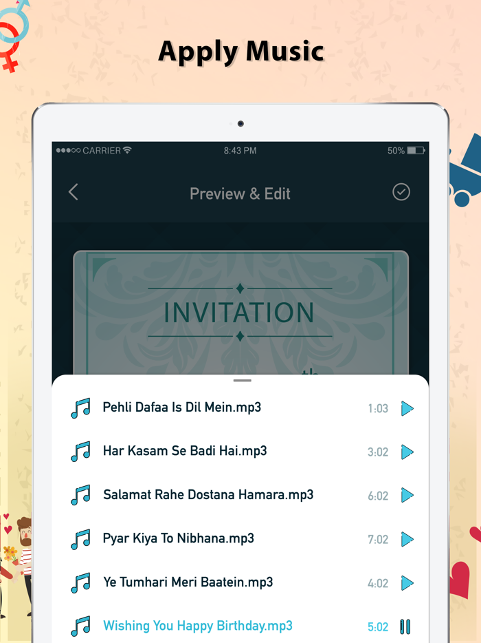 Video Invitation Card Creator