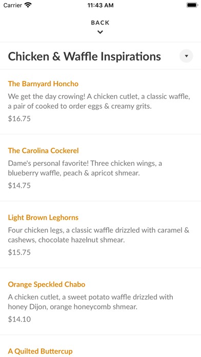 How to cancel & delete Dame's Chicken & Waffles from iphone & ipad 3