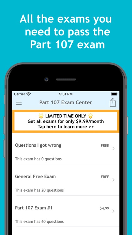 Part 107 Exam Center: FAA prep screenshot-3