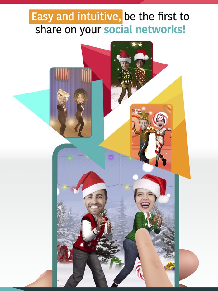 Christmas Dance Face Yourself