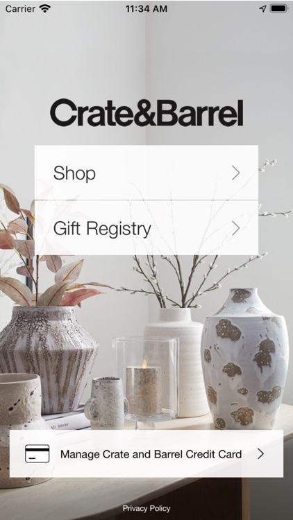 Crate & Barrel