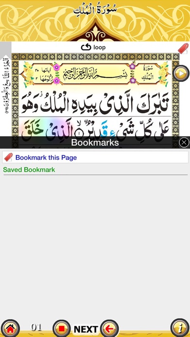 Surah Mulk with Sound screenshot 3