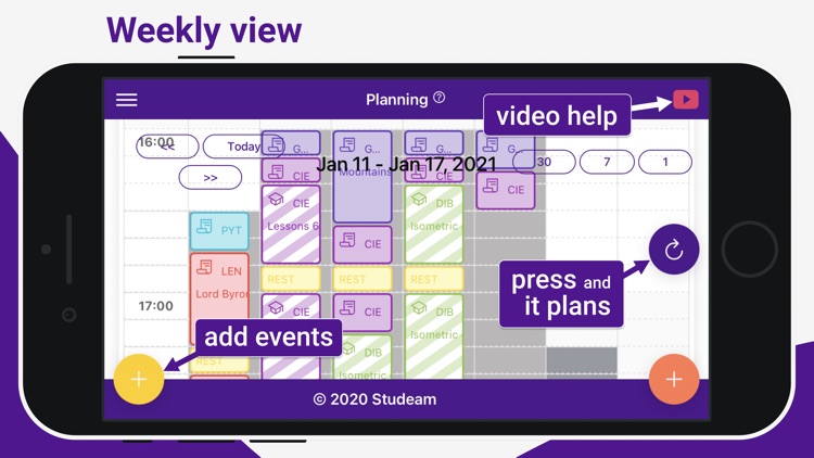 Studeam: study planner screenshot-4