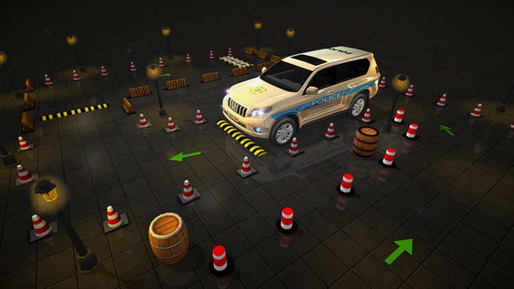 Advance Police Parking Game