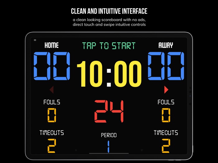 BT Scoreboard - Basketball