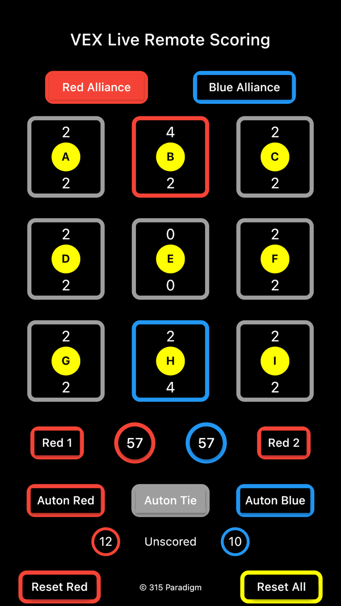 VEX Live Remote Scoring