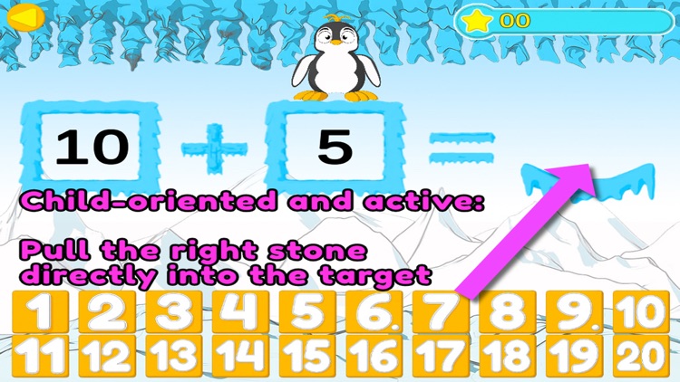 Learn math with the penguin 2