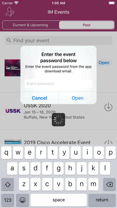 How to cancel & delete Ingram Events from iphone & ipad 2