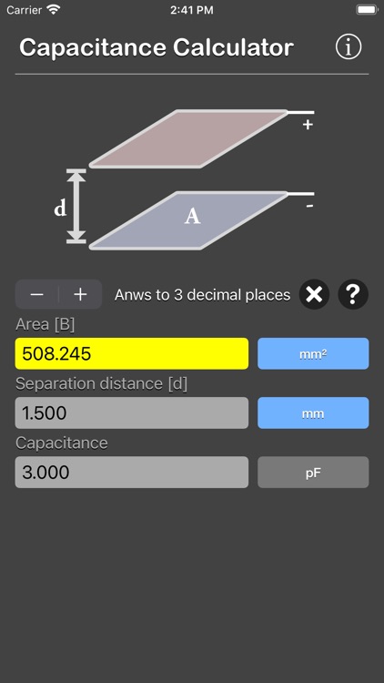 Capacitance Calculator screenshot-5