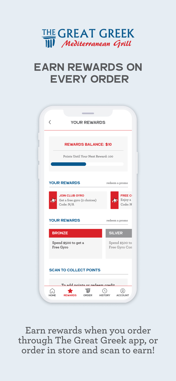 The Great Greek Grill App