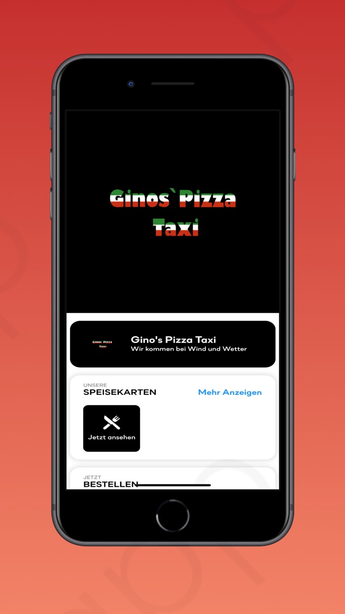 Ginos Pizza Taxi