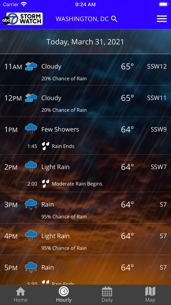 【图】StormWatch7 – WJLA/ABC7/D.C.(截图2) 【图】StormWatch7 – WJLA/ABC7/D.C.(截图2)