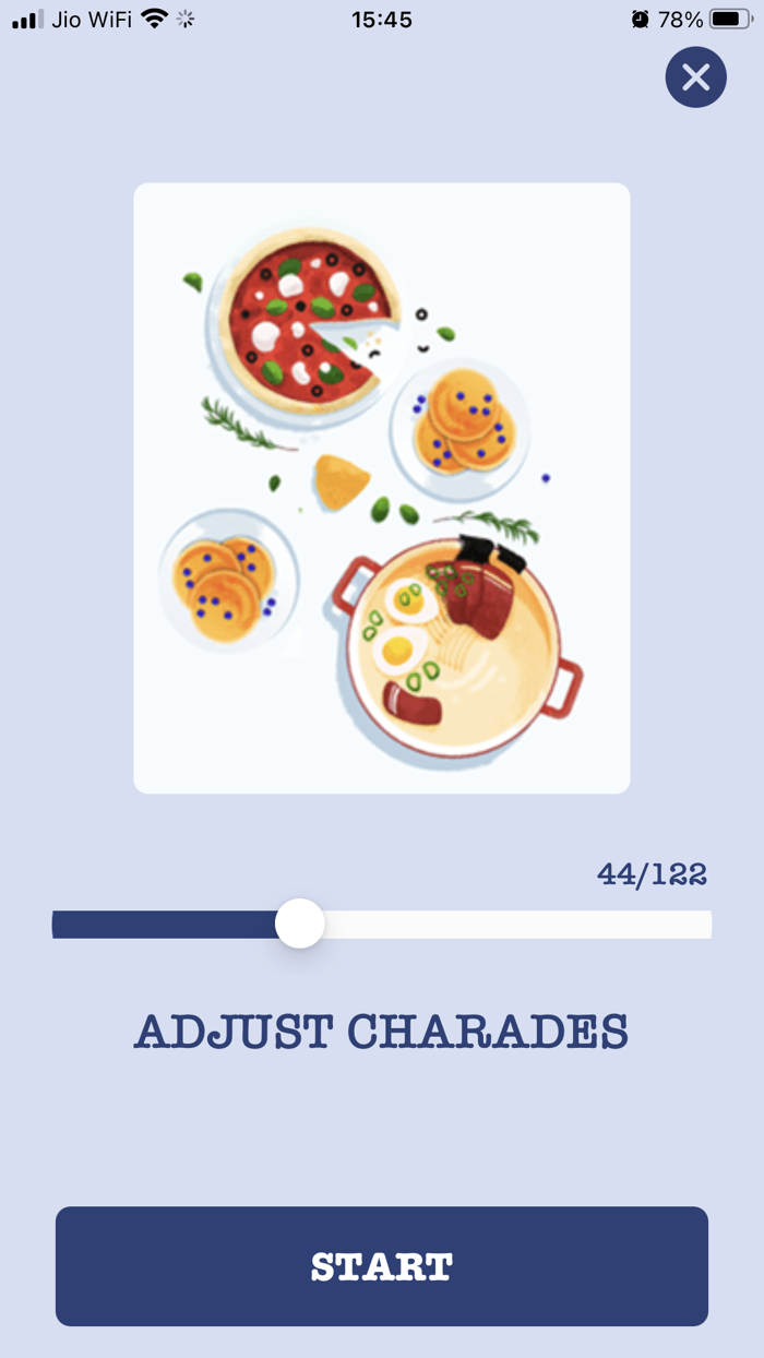 Heads Up N Down Charades