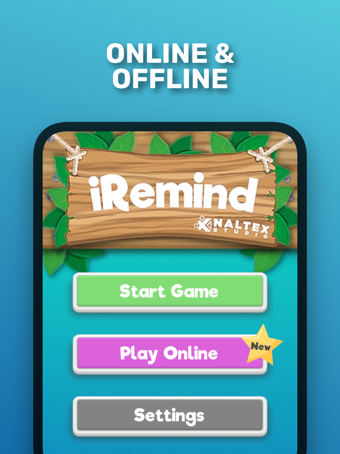 iRemind Activity Party Game