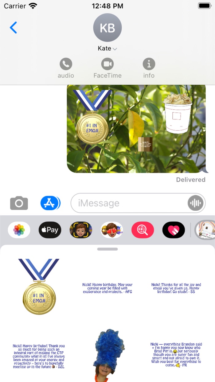 Camberg Tomfoolery Stickers