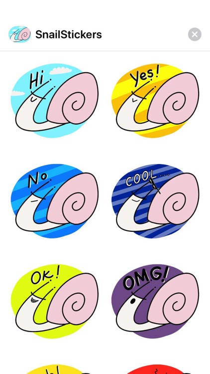 Sticker Snail Pack