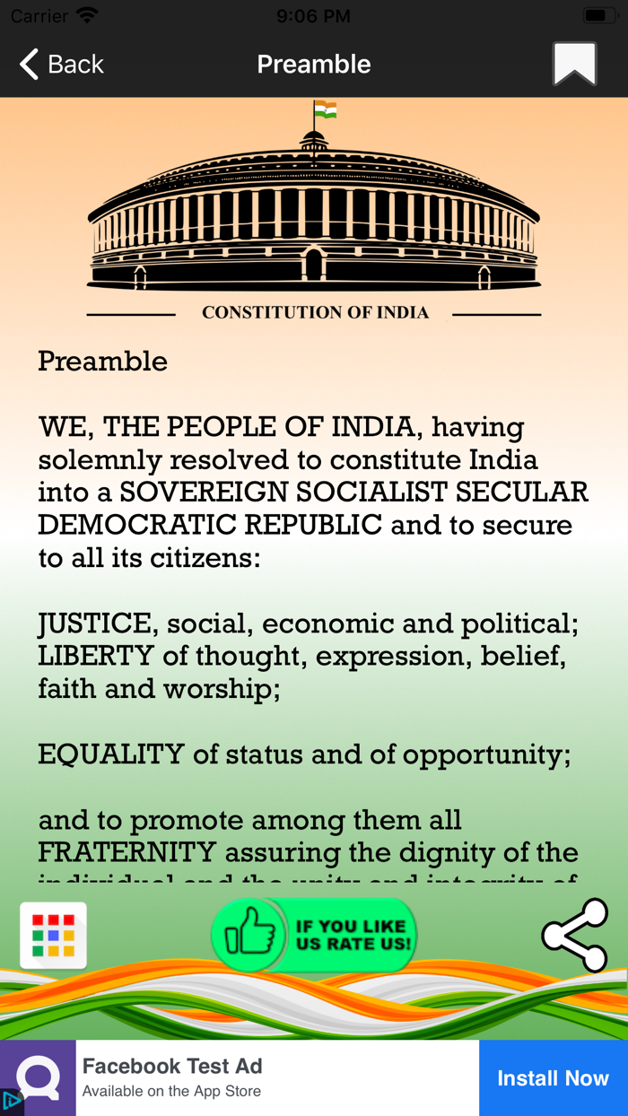 Constitution Of India-English