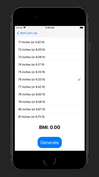 BMI CalX Lite screenshot-3