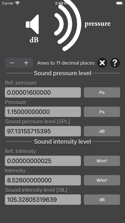 dB Calculator Plus screenshot-6