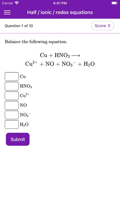 Equation balancing screenshot-3