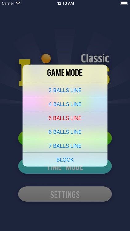 Lines Classic: шарики 5 в ряд screenshot-3