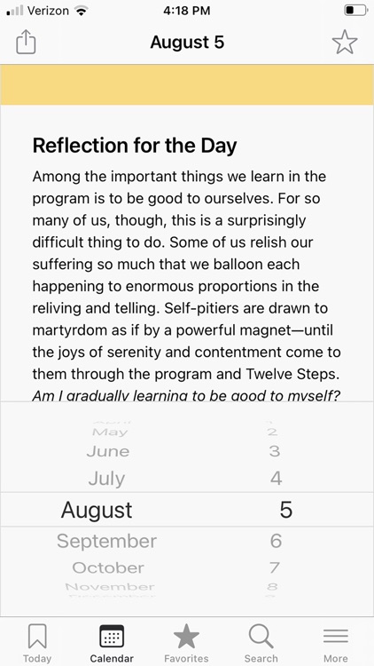 A Day at a Time Meditations screenshot-3
