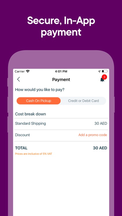 Fetchr - Pickup & Delivery screenshot-3