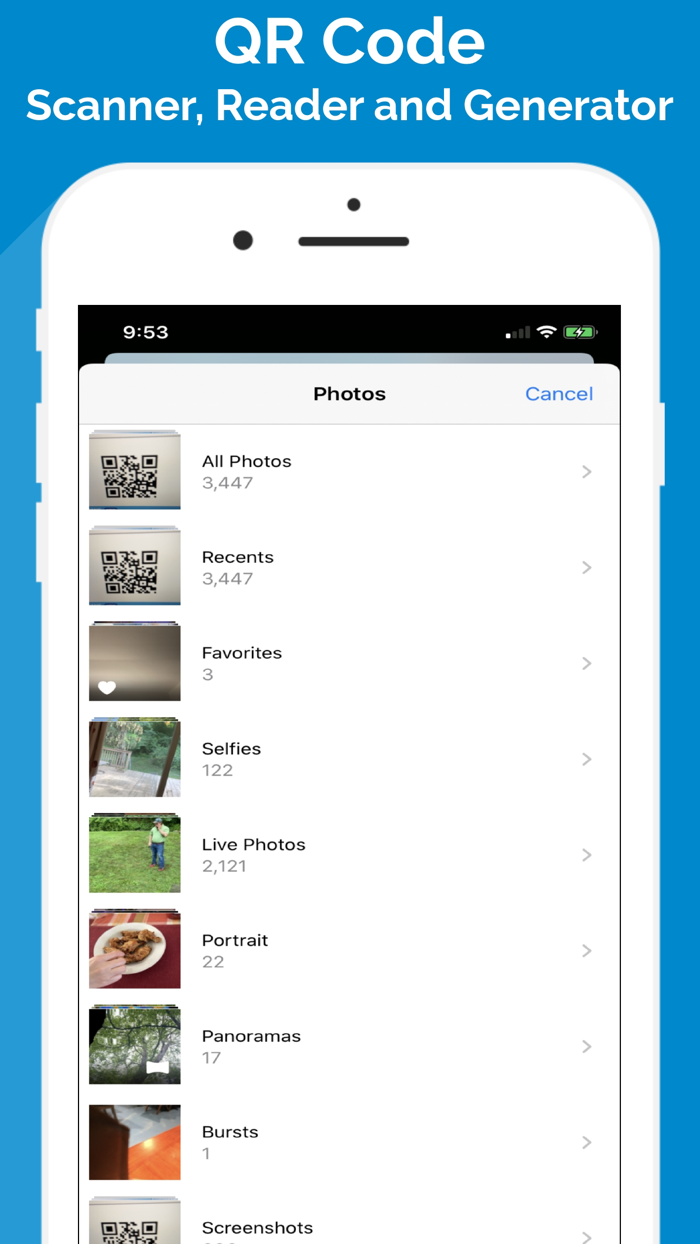 QR Scanner Reader Generator