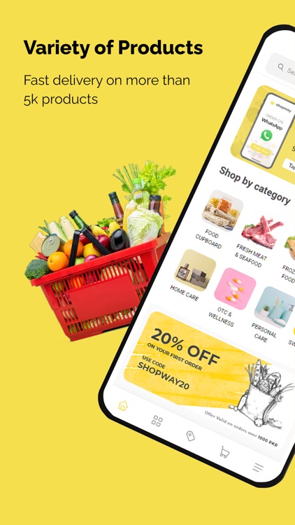 Shopway - Grocery App