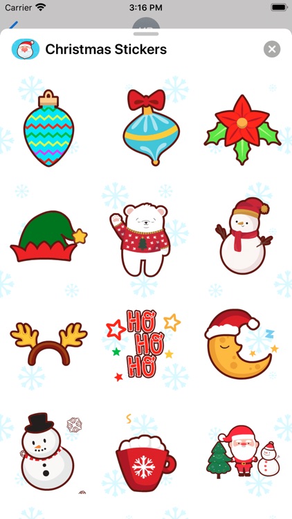 Christmas Stickers * screenshot-4