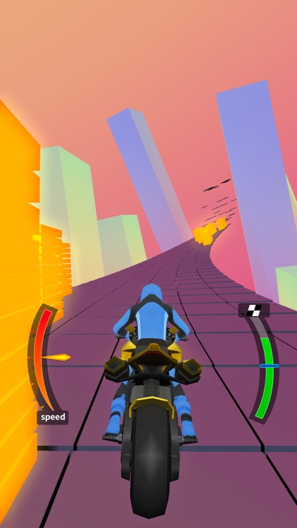 Merge Moto - Speed Motor Rider screenshot-3