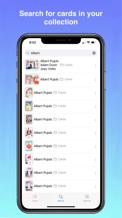 Cardstock: Sports Card Scanner screenshot-6