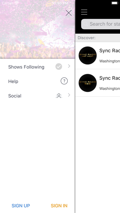 SYNC RADIO screenshot 3