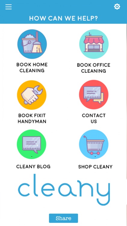Cleany Mobile App