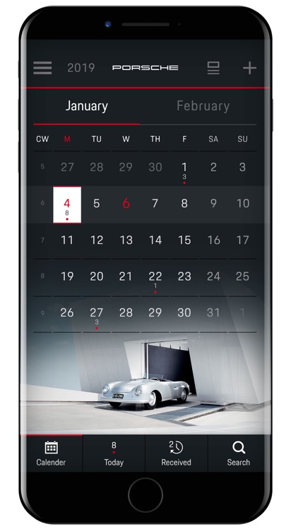 Porsche Calendar