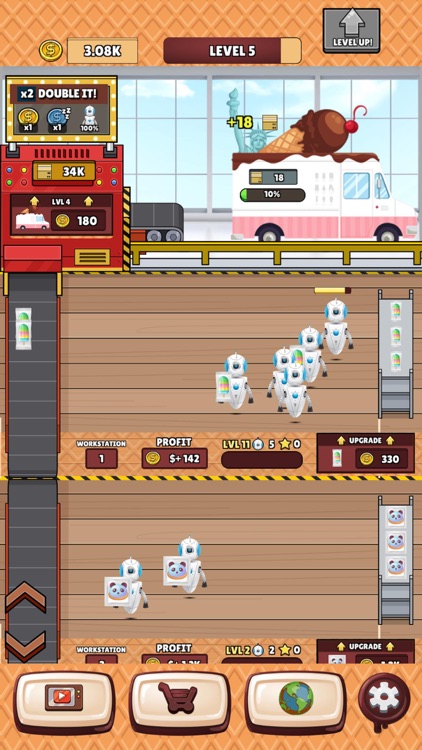 Ice Creamery - Idle Factory screenshot-3
