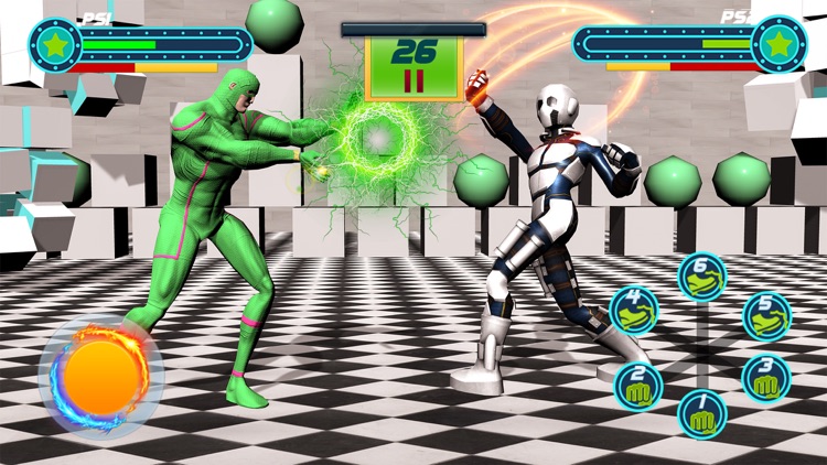 Robot vs Superhero Fighting 3D