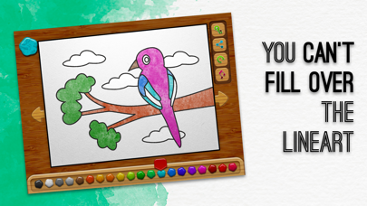 How to cancel & delete Coloring Artist - Show your talent! from iphone & ipad 2