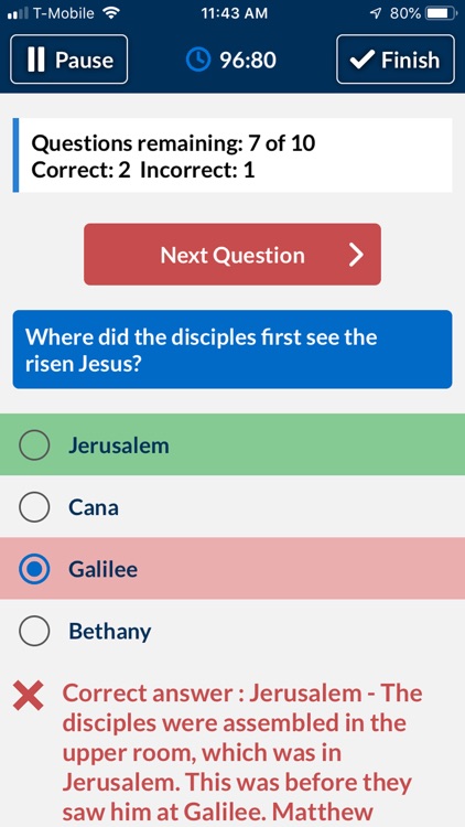 Bible Trivia Quiz - No Ads screenshot-3