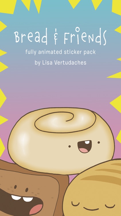 Bread and Friends stickers