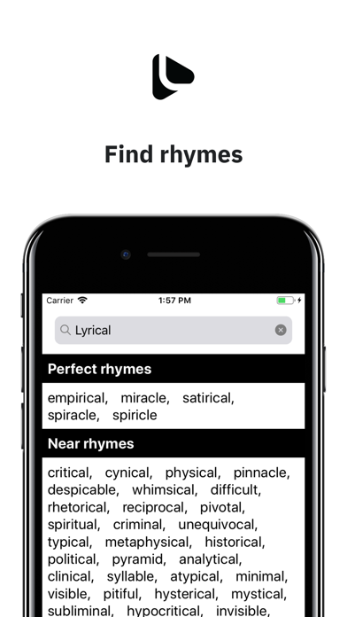 Lyrist: A Songwriter's Toolkit screenshot 3