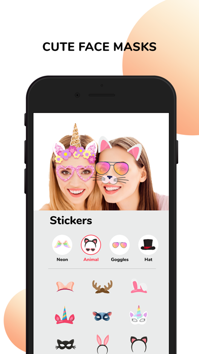 FaceFilters- Selfie Filter App screenshot 4
